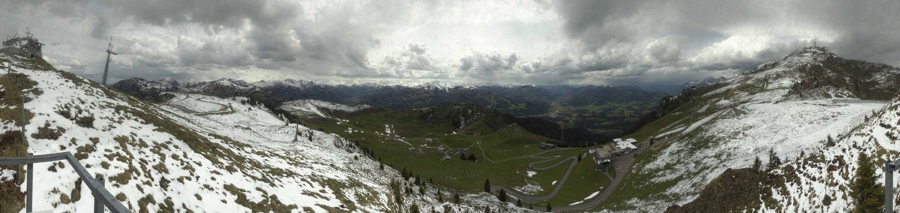 Archiv Foto Webcam Blick vom Kitzbüheler Hornköpfl