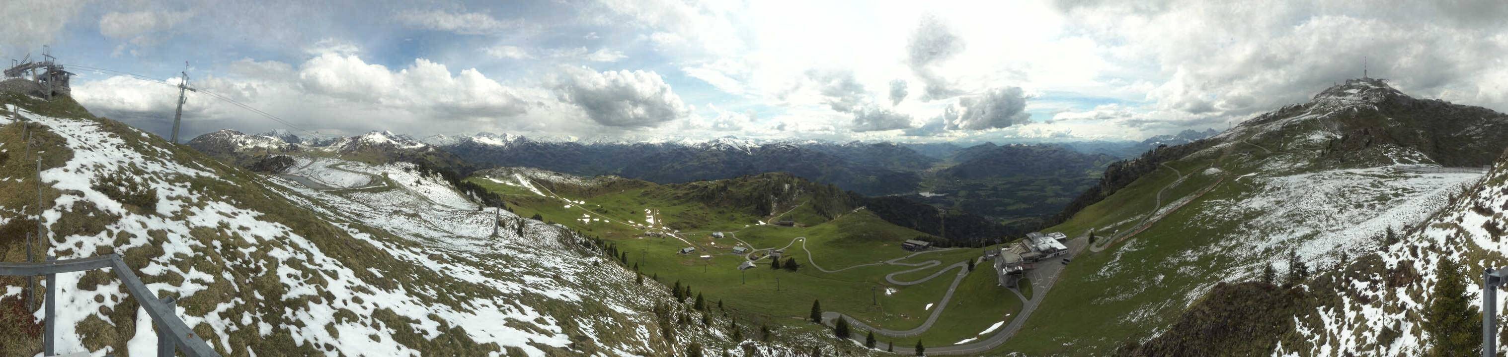 Archiv Foto Webcam Blick vom Kitzbüheler Hornköpfl