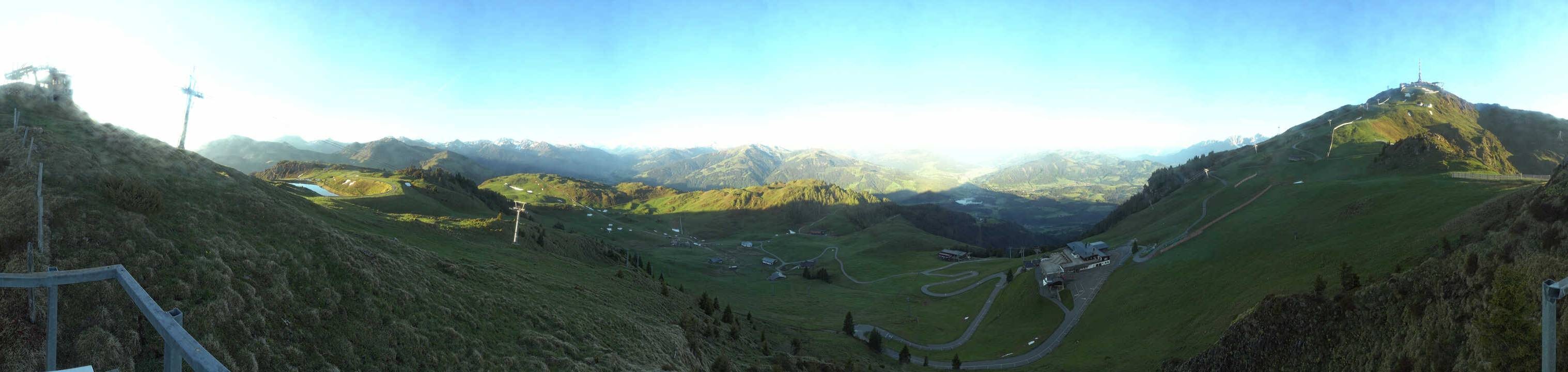 Archiv Foto Webcam Blick vom Kitzbüheler Hornköpfl