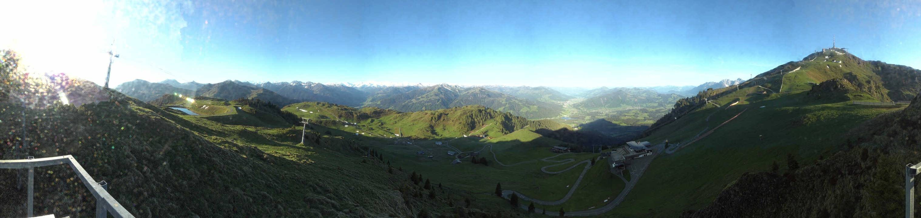 Archiv Foto Webcam Blick vom Kitzbüheler Hornköpfl