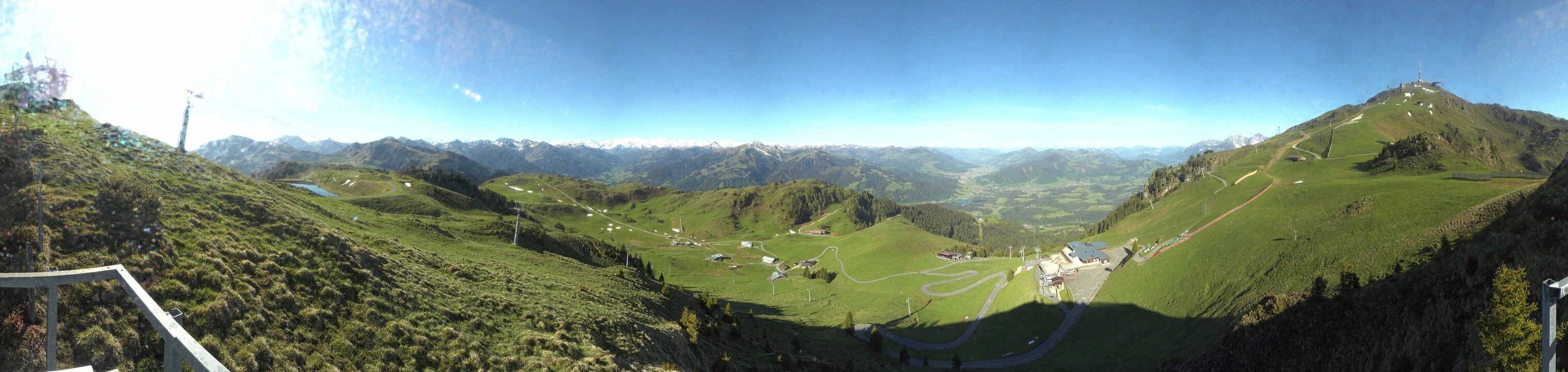 Archiv Foto Webcam Blick vom Kitzbüheler Hornköpfl