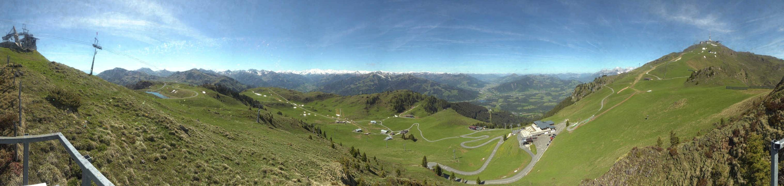 Archiv Foto Webcam Blick vom Kitzbüheler Hornköpfl