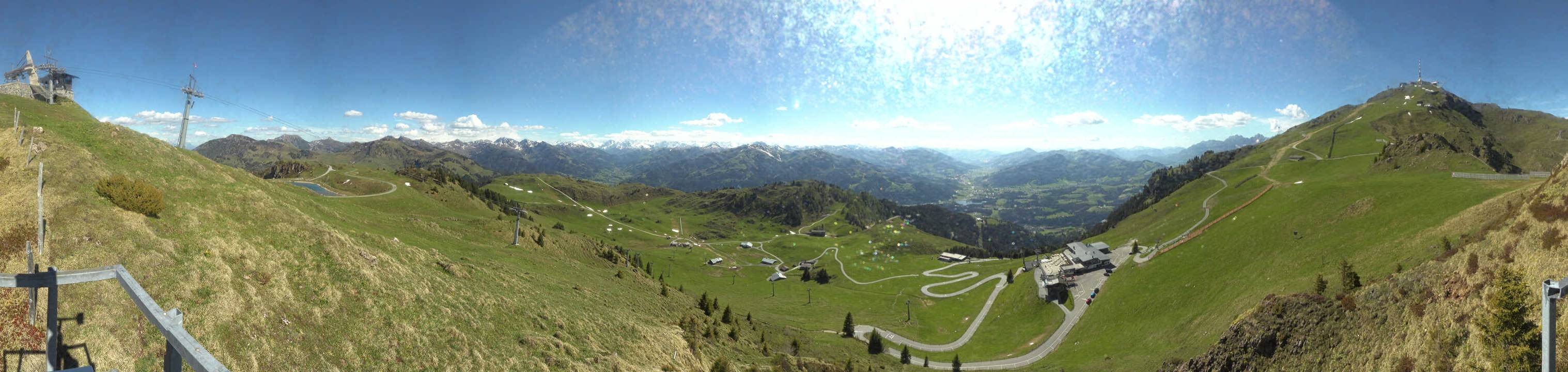Archiv Foto Webcam Blick vom Kitzbüheler Hornköpfl