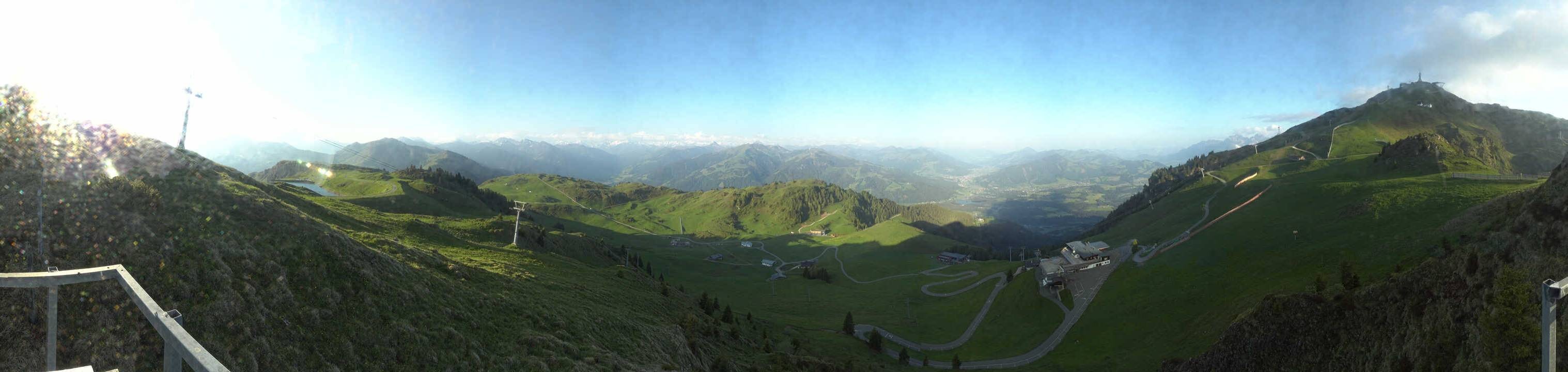 Archiv Foto Webcam Blick vom Kitzbüheler Hornköpfl