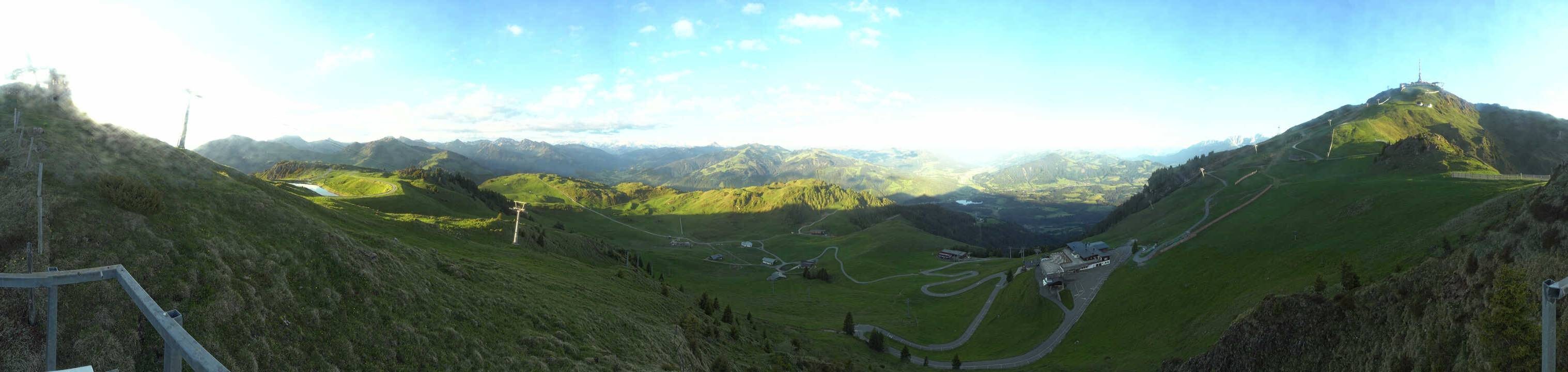 Archiv Foto Webcam Blick vom Kitzbüheler Hornköpfl