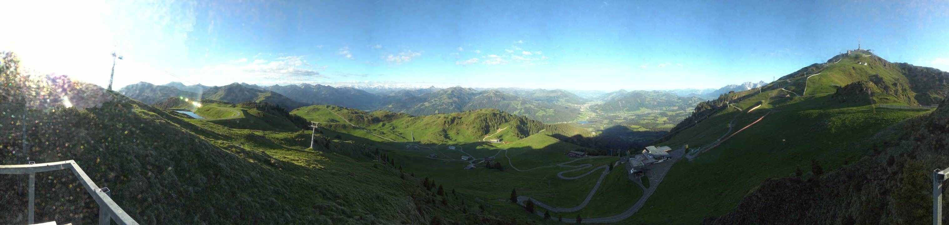 Archiv Foto Webcam Blick vom Kitzbüheler Hornköpfl