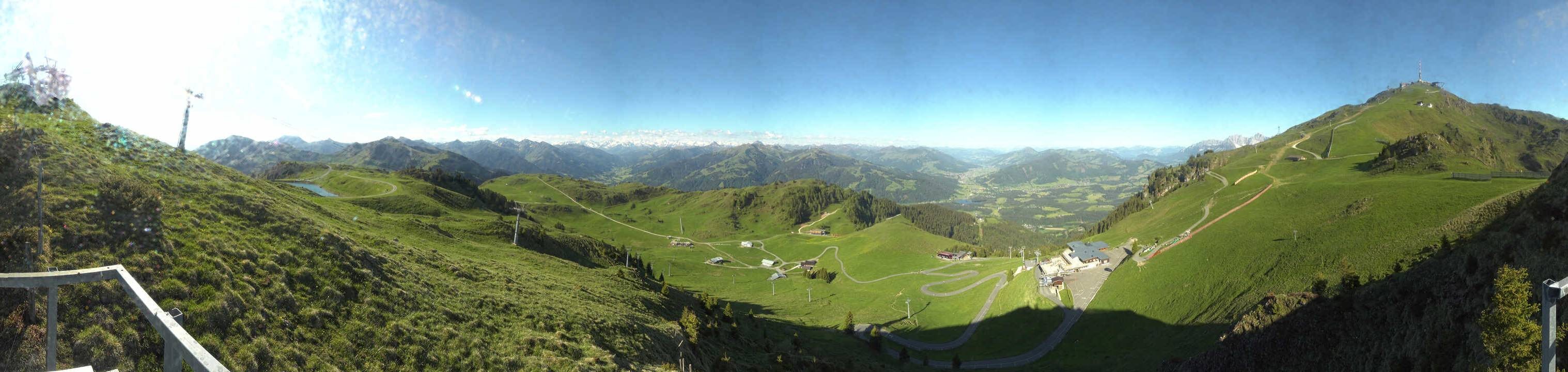 Archiv Foto Webcam Blick vom Kitzbüheler Hornköpfl