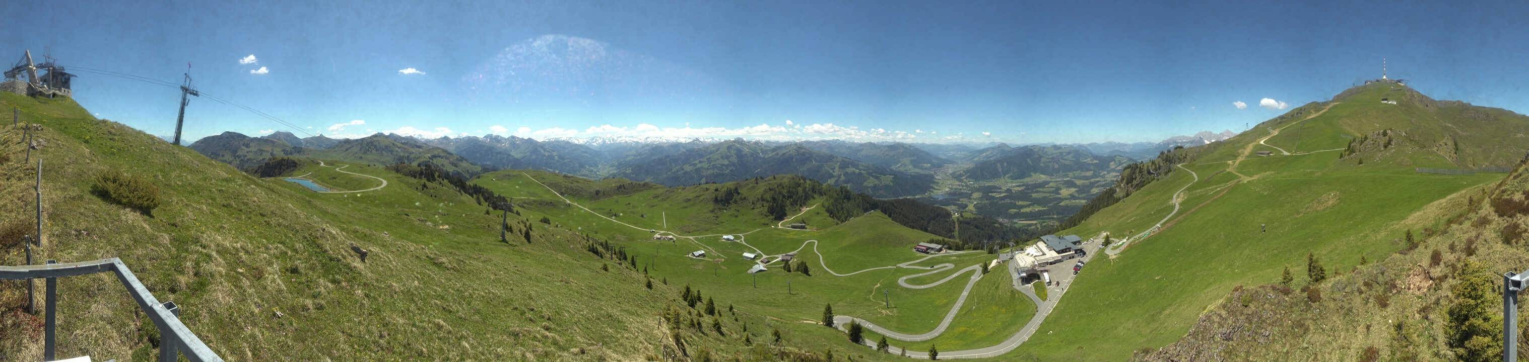 Archiv Foto Webcam Blick vom Kitzbüheler Hornköpfl