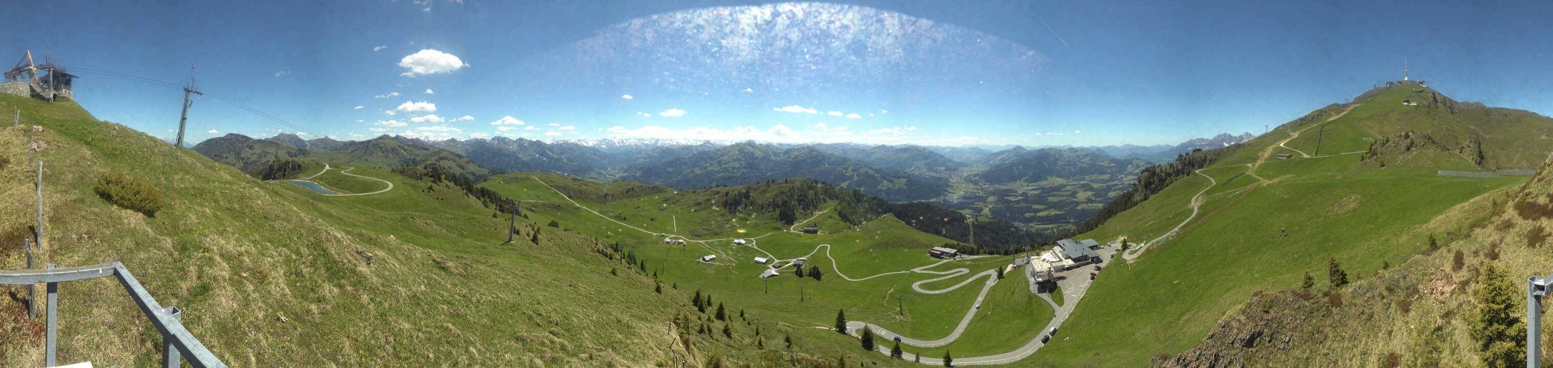 Archiv Foto Webcam Blick vom Kitzbüheler Hornköpfl