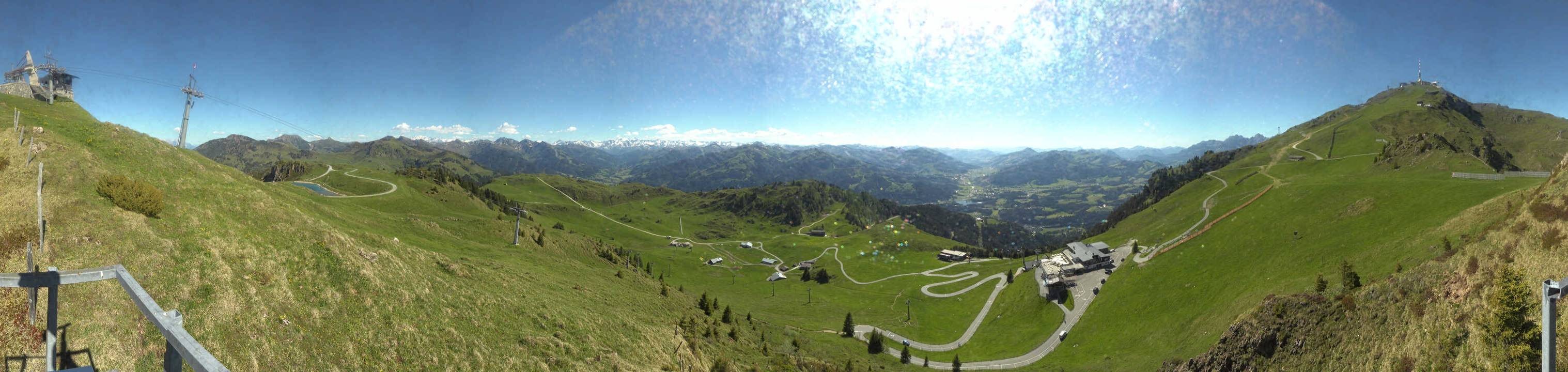 Archiv Foto Webcam Blick vom Kitzbüheler Hornköpfl
