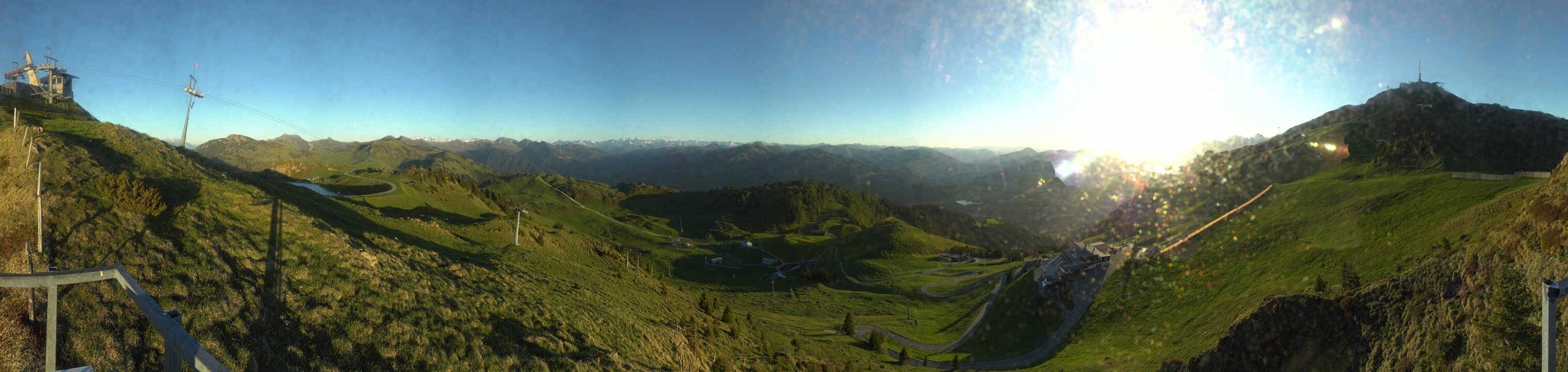 Archiv Foto Webcam Blick vom Kitzbüheler Hornköpfl