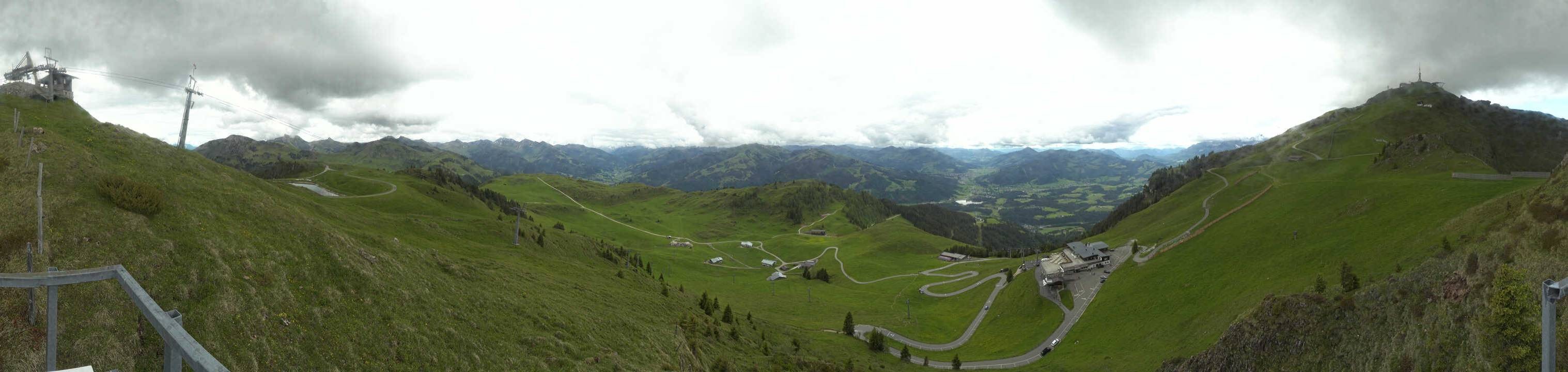 Archiv Foto Webcam Blick vom Kitzbüheler Hornköpfl