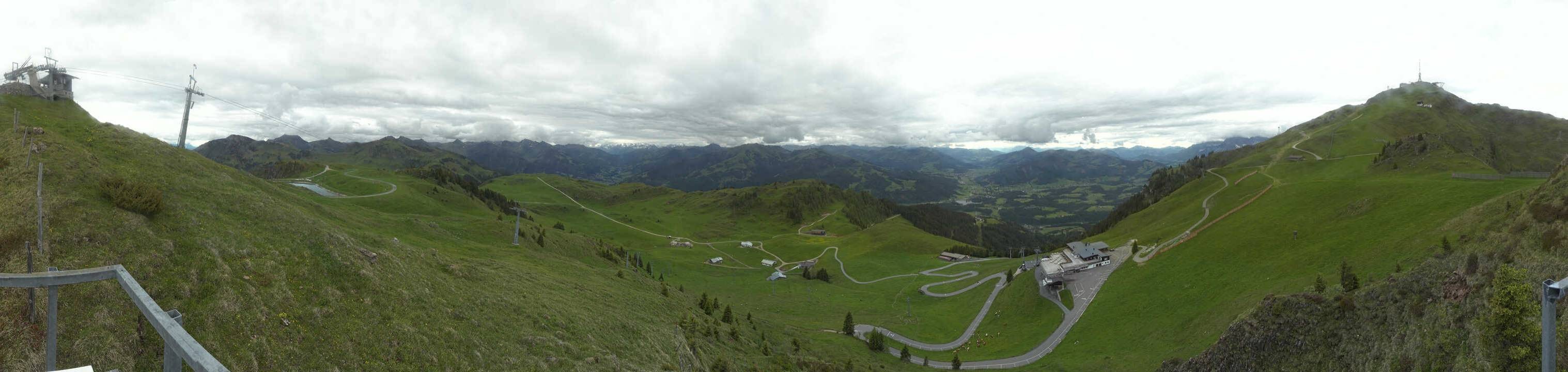 Archiv Foto Webcam Blick vom Kitzbüheler Hornköpfl