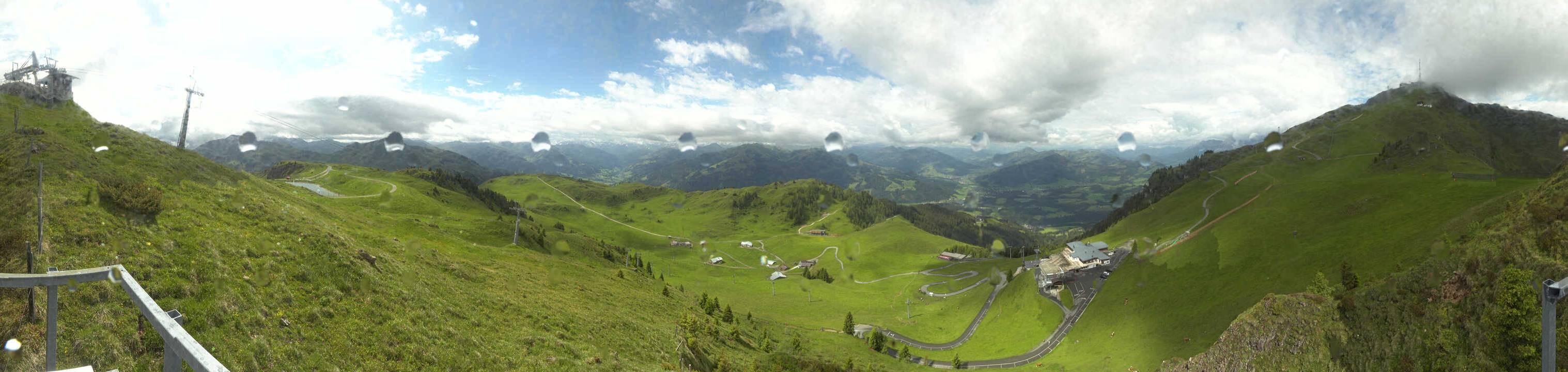 Archived image Webcam Kitzbüheler Hornköpfl - Tyrol