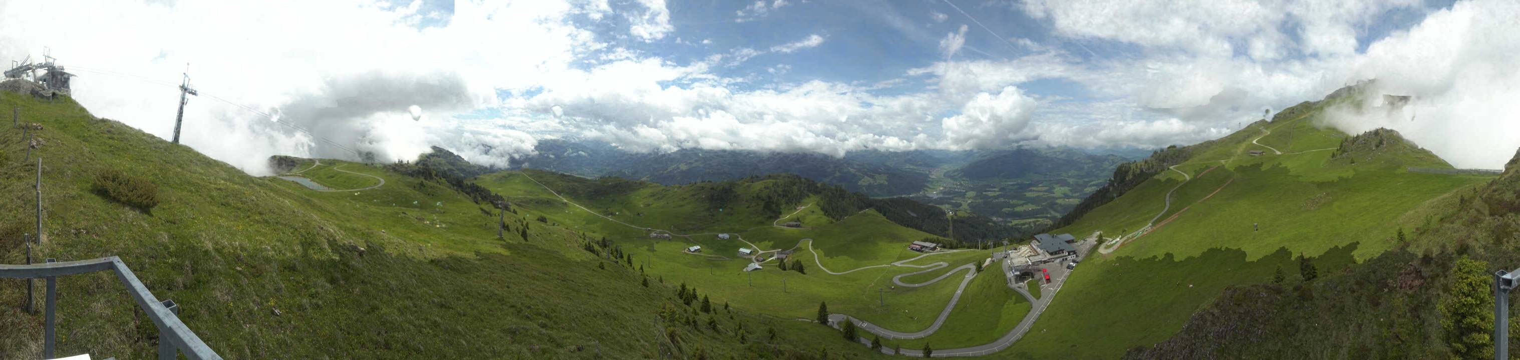Archived image Webcam Kitzbüheler Hornköpfl - Tyrol