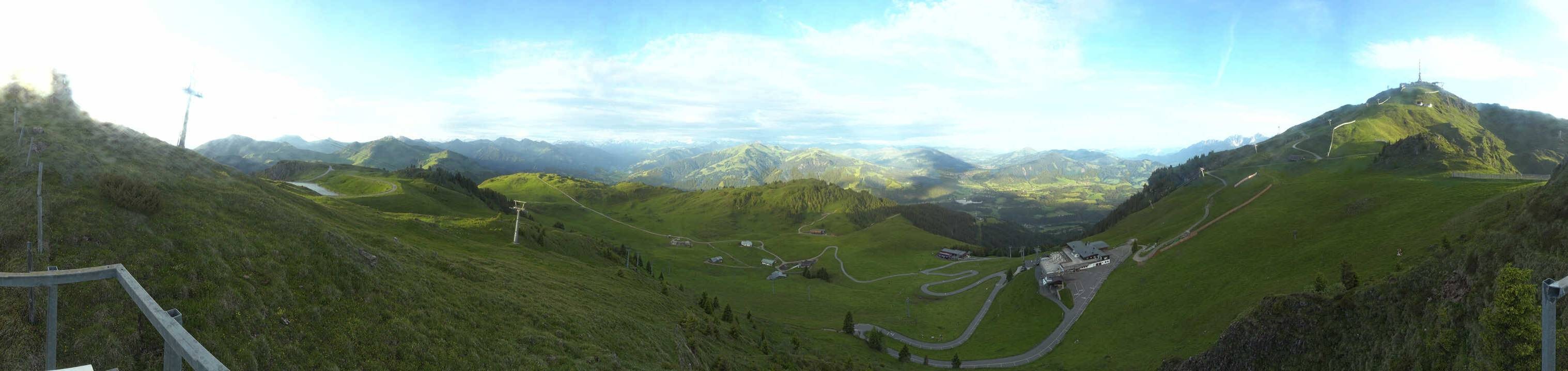 Archived image Webcam Kitzbüheler Hornköpfl - Tyrol