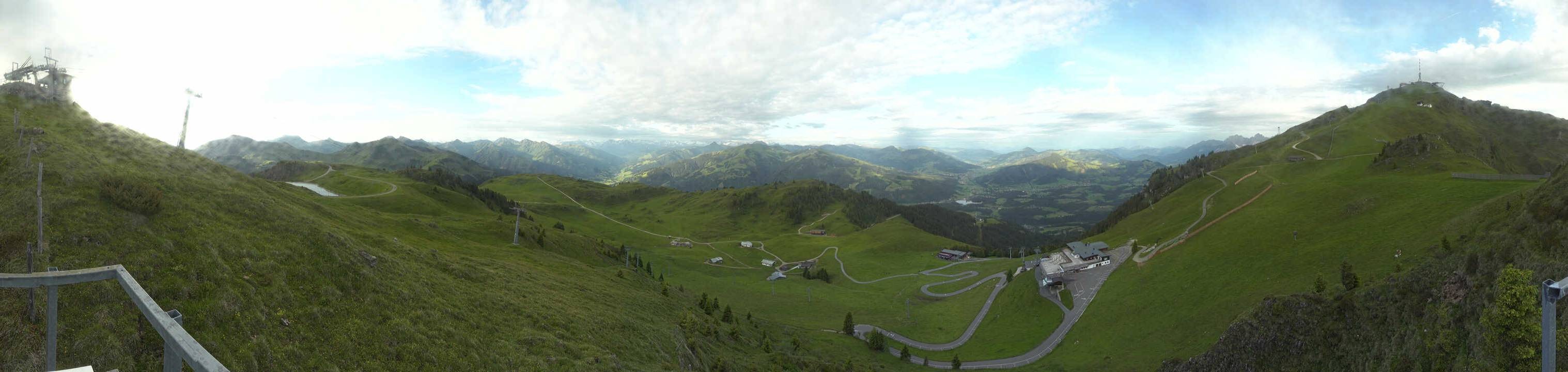 Archiv Foto Webcam Blick vom Kitzbüheler Hornköpfl