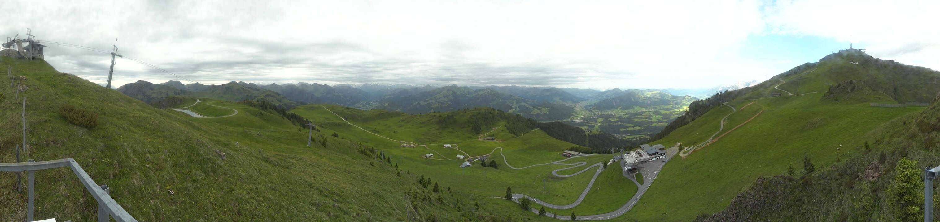Archiv Foto Webcam Blick vom Kitzbüheler Hornköpfl