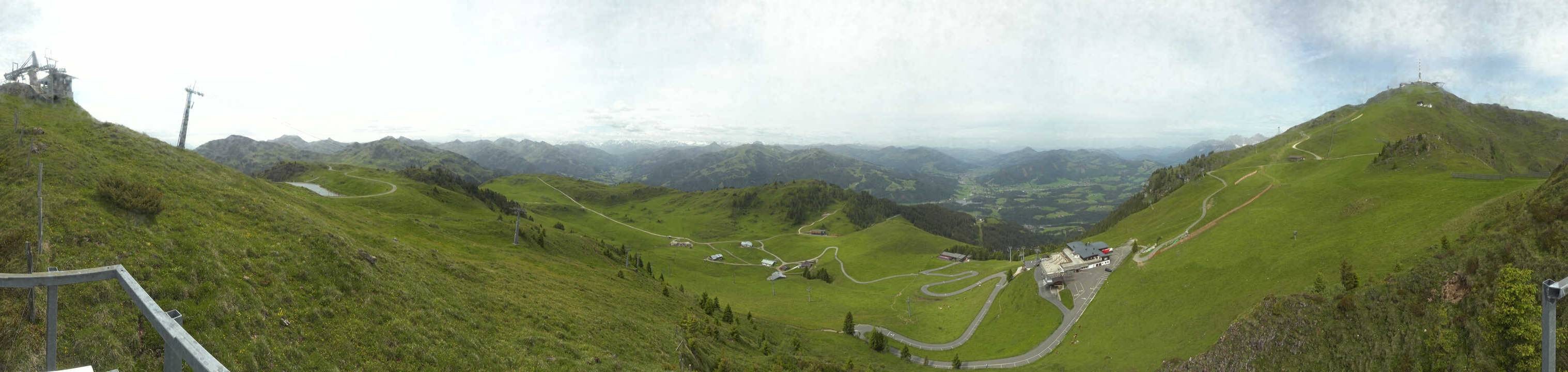 Archiv Foto Webcam Blick vom Kitzbüheler Hornköpfl