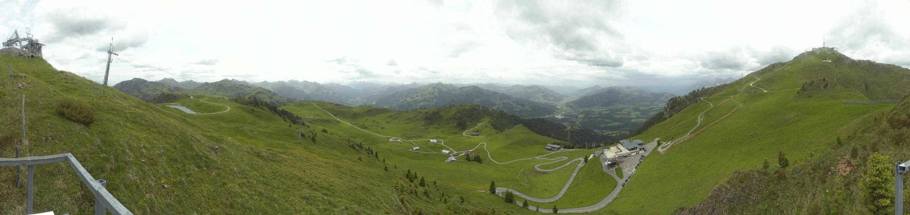 Archiv Foto Webcam Blick vom Kitzbüheler Hornköpfl