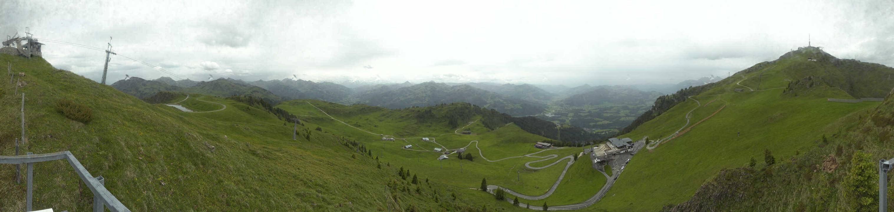 Archived image Webcam Kitzbüheler Hornköpfl - Tyrol