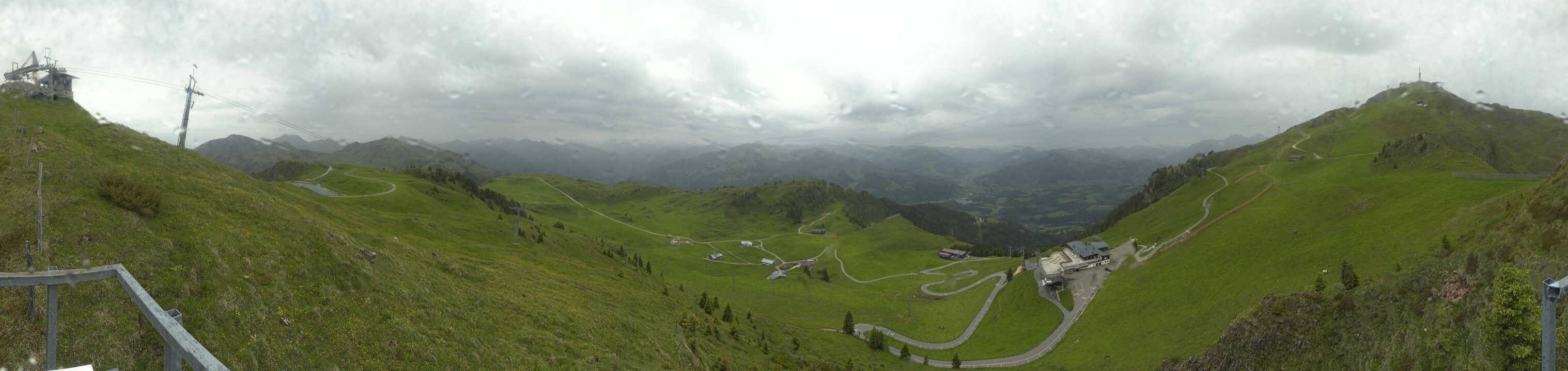 Archived image Webcam Kitzbüheler Hornköpfl - Tyrol