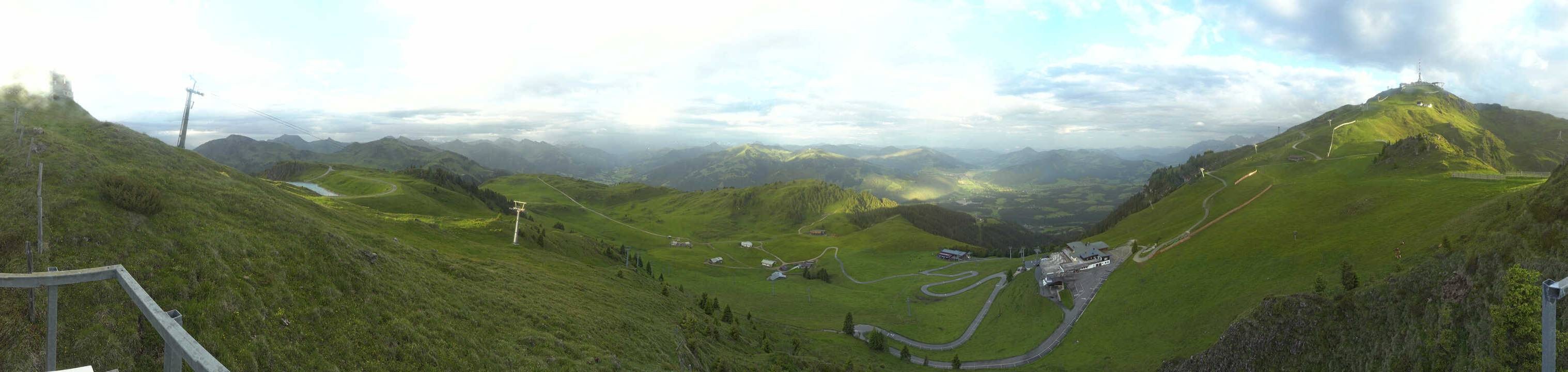 Archiv Foto Webcam Blick vom Kitzbüheler Hornköpfl