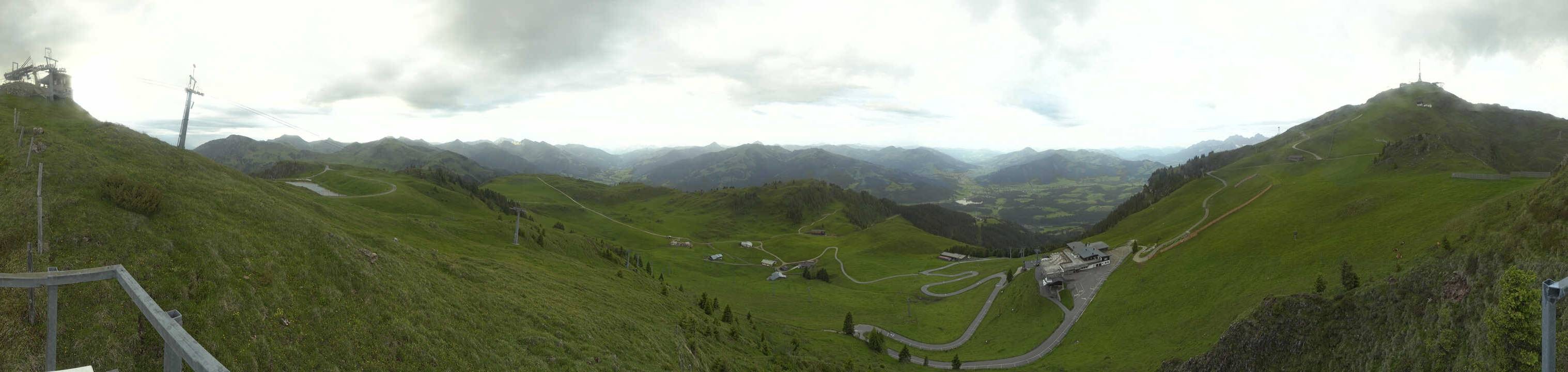 Archiv Foto Webcam Blick vom Kitzbüheler Hornköpfl
