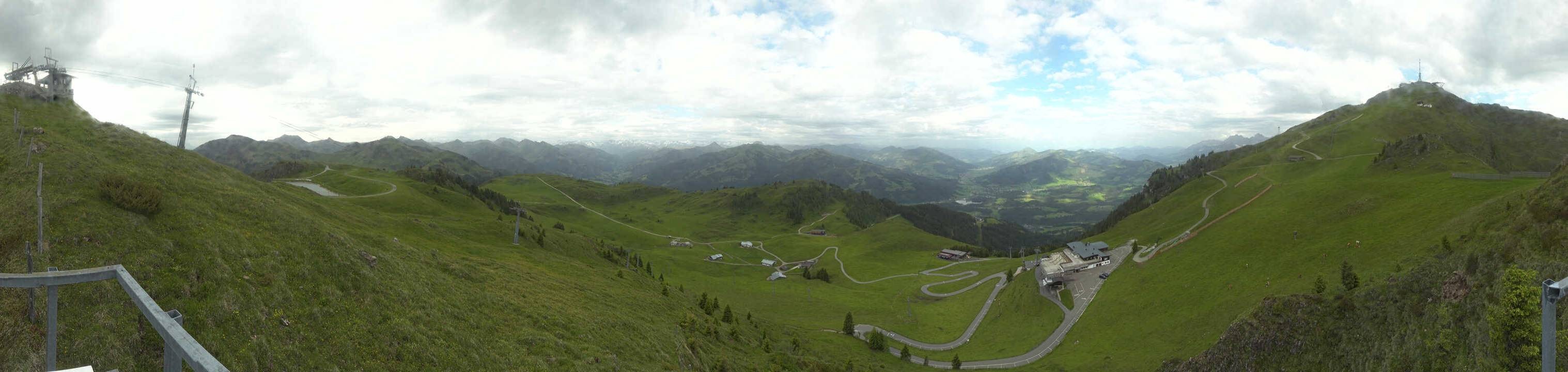 Archiv Foto Webcam Blick vom Kitzbüheler Hornköpfl