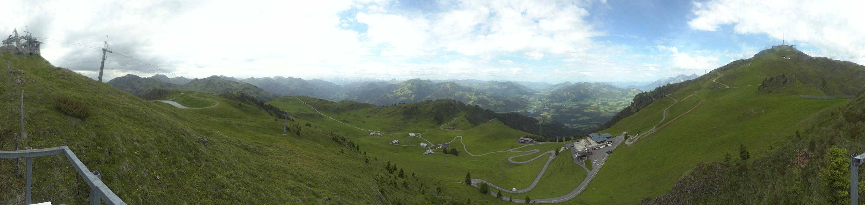 Archiv Foto Webcam Blick vom Kitzbüheler Hornköpfl