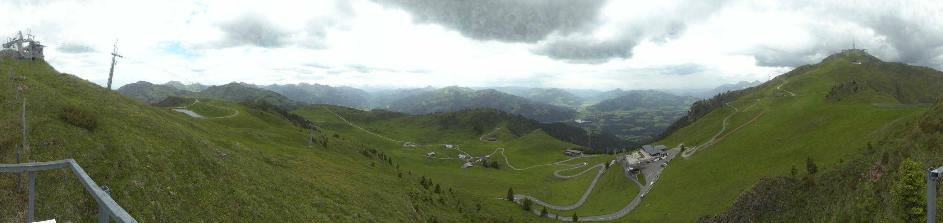 Archiv Foto Webcam Blick vom Kitzbüheler Hornköpfl