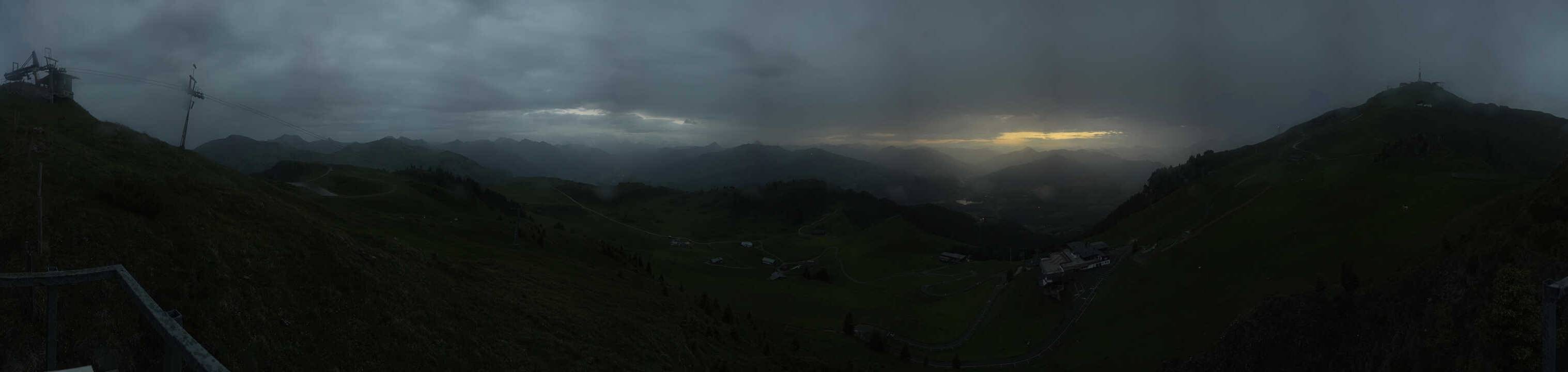 Archived image Webcam Kitzbüheler Hornköpfl - Tyrol