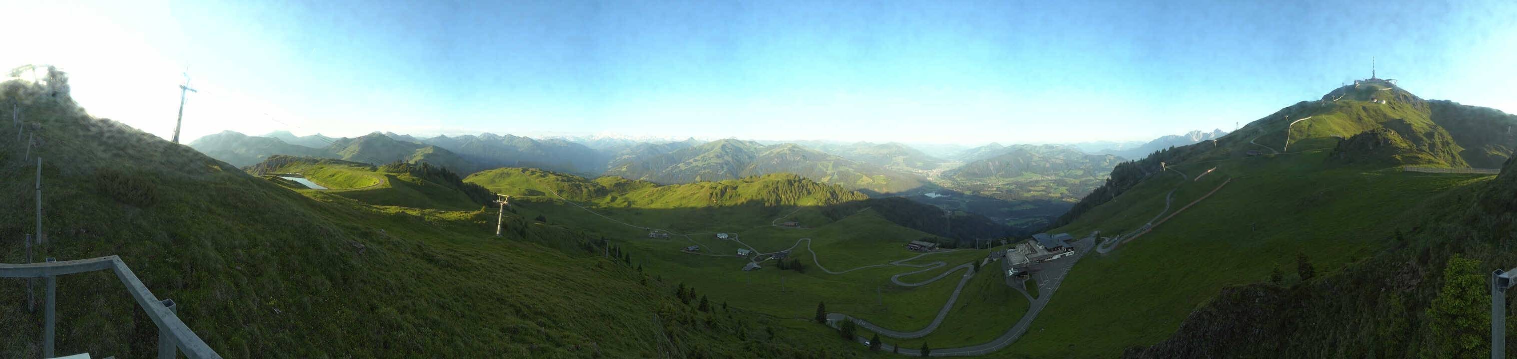 Archiv Foto Webcam Blick vom Kitzbüheler Hornköpfl