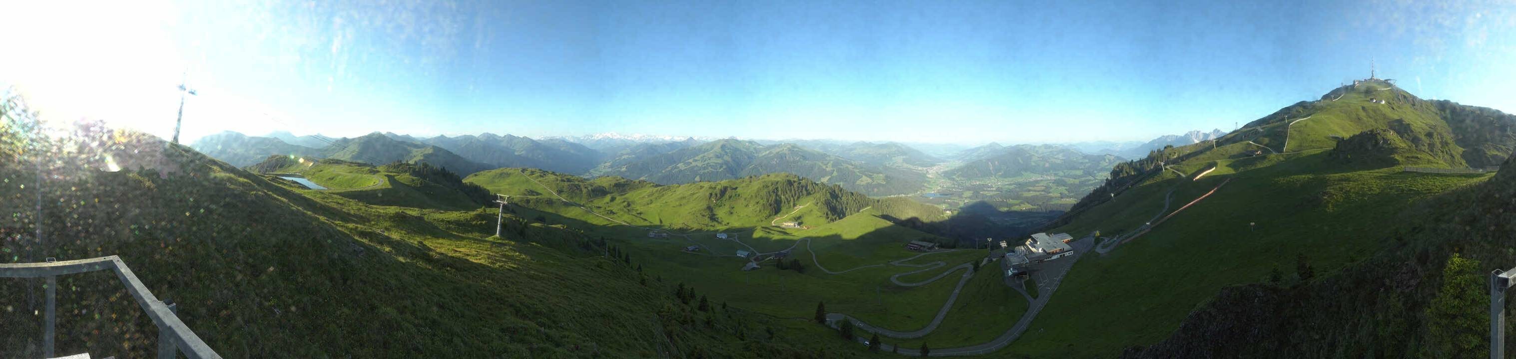 Archiv Foto Webcam Blick vom Kitzbüheler Hornköpfl
