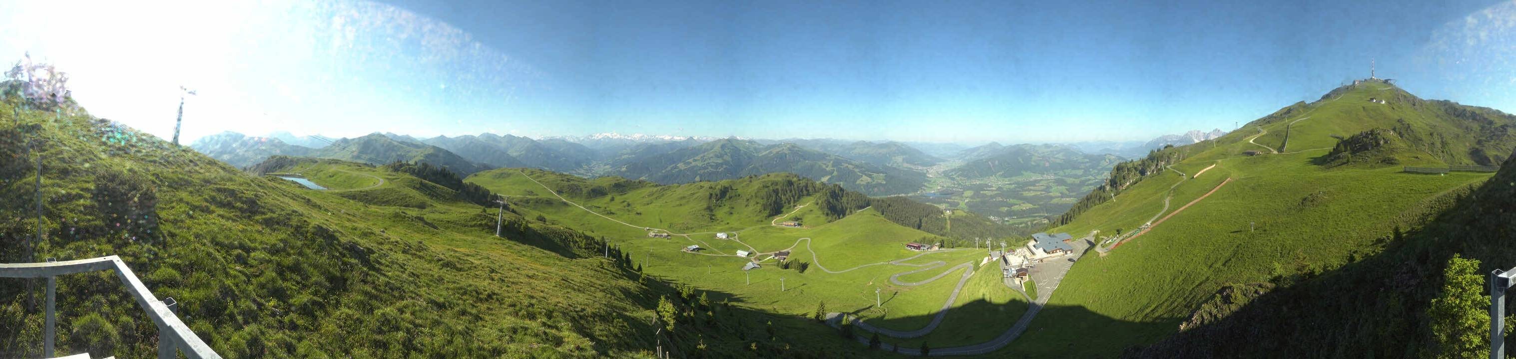Archiv Foto Webcam Blick vom Kitzbüheler Hornköpfl