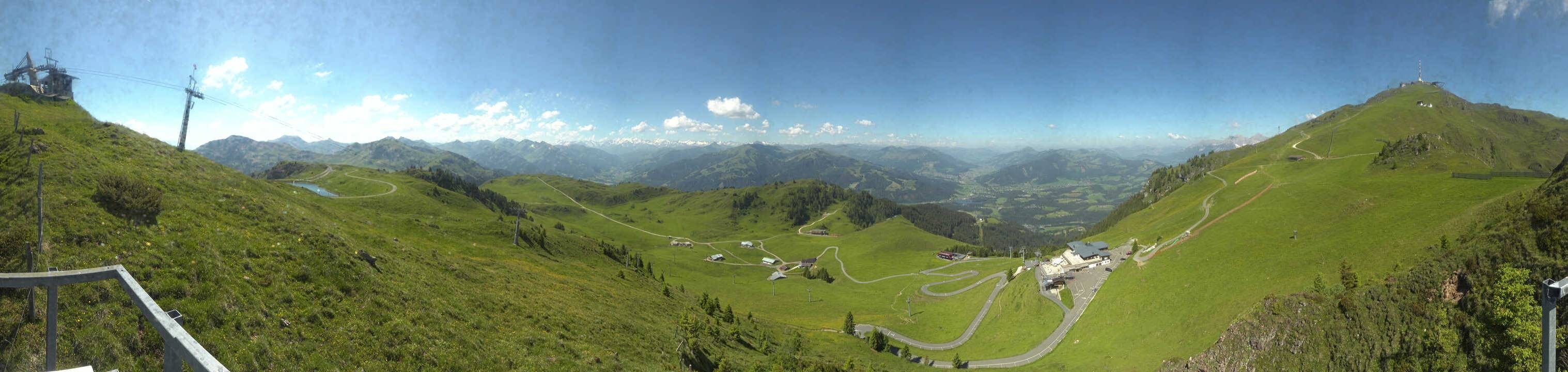 Archiv Foto Webcam Blick vom Kitzbüheler Hornköpfl