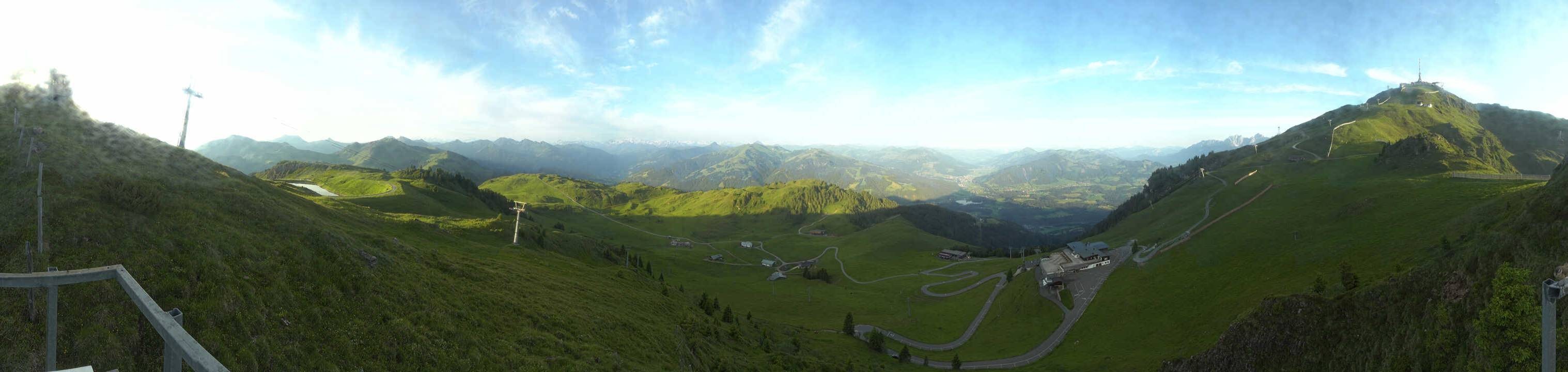Archiv Foto Webcam Blick vom Kitzbüheler Hornköpfl