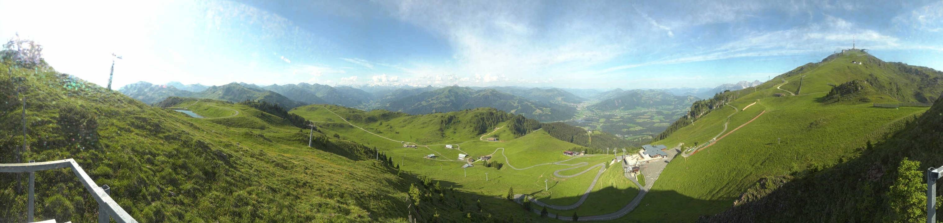 Archived image Webcam Kitzbüheler Hornköpfl - Tyrol