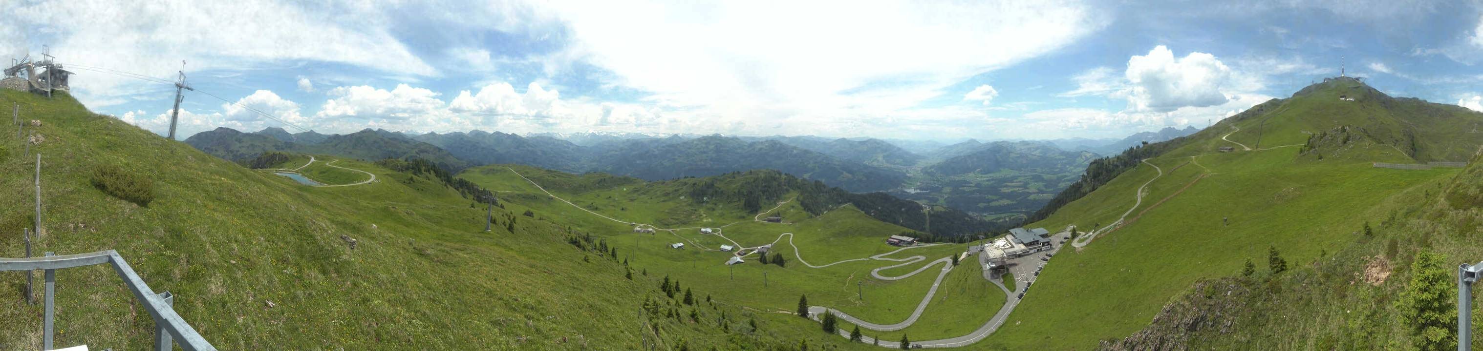 Archiv Foto Webcam Blick vom Kitzbüheler Hornköpfl
