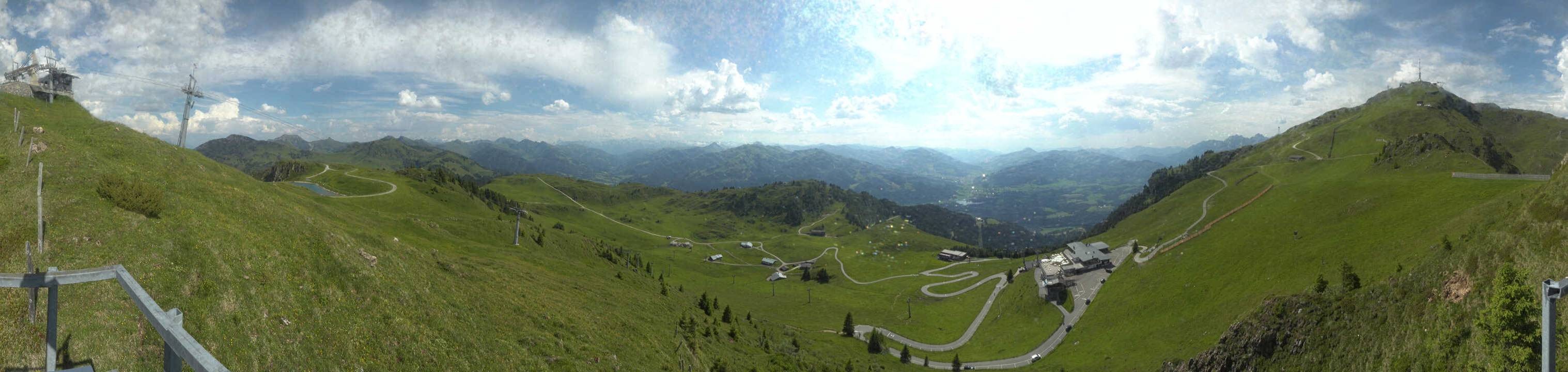Archiv Foto Webcam Blick vom Kitzbüheler Hornköpfl