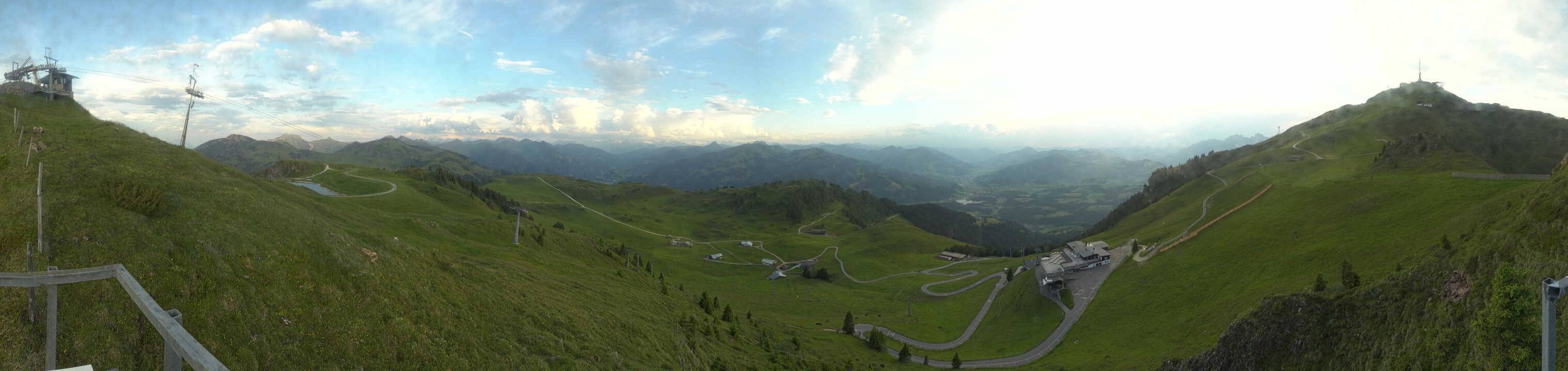 Archiv Foto Webcam Blick vom Kitzbüheler Hornköpfl