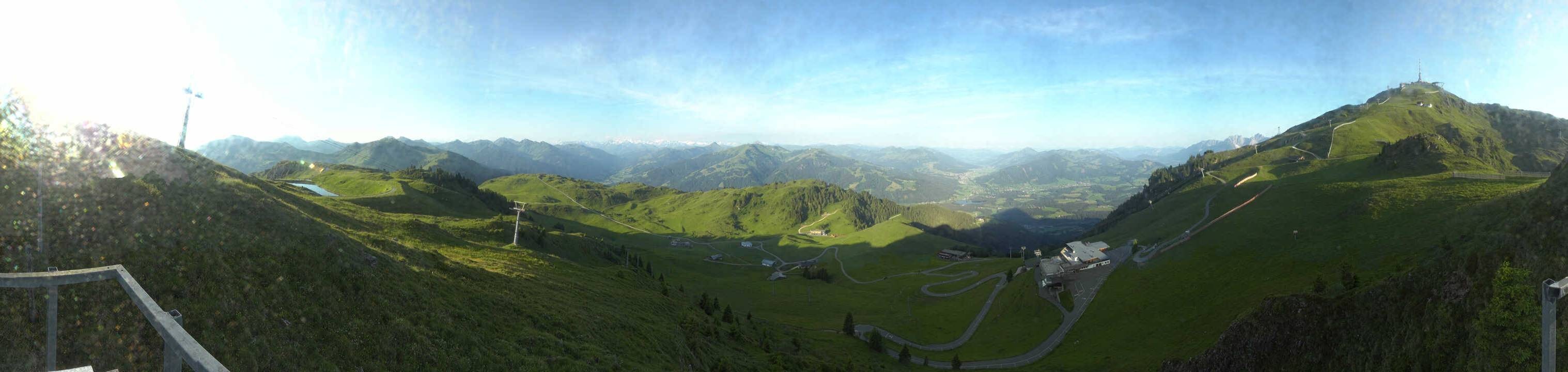 Archiv Foto Webcam Blick vom Kitzbüheler Hornköpfl