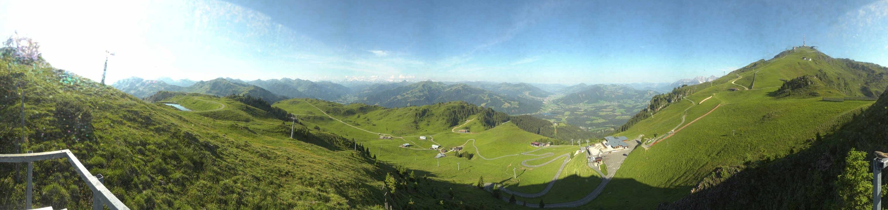Archiv Foto Webcam Blick vom Kitzbüheler Hornköpfl