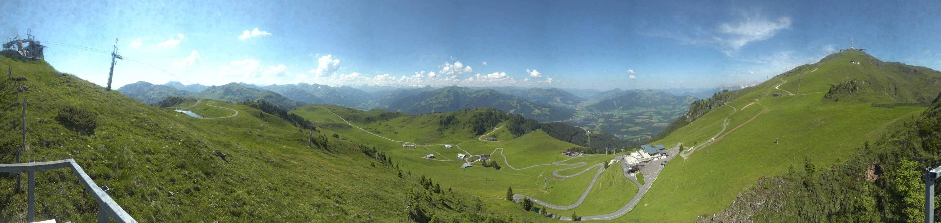Archiv Foto Webcam Blick vom Kitzbüheler Hornköpfl