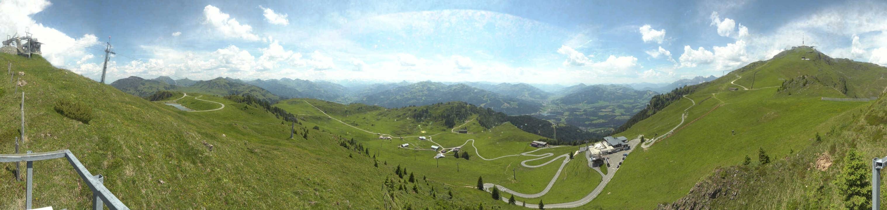 Archiv Foto Webcam Blick vom Kitzbüheler Hornköpfl