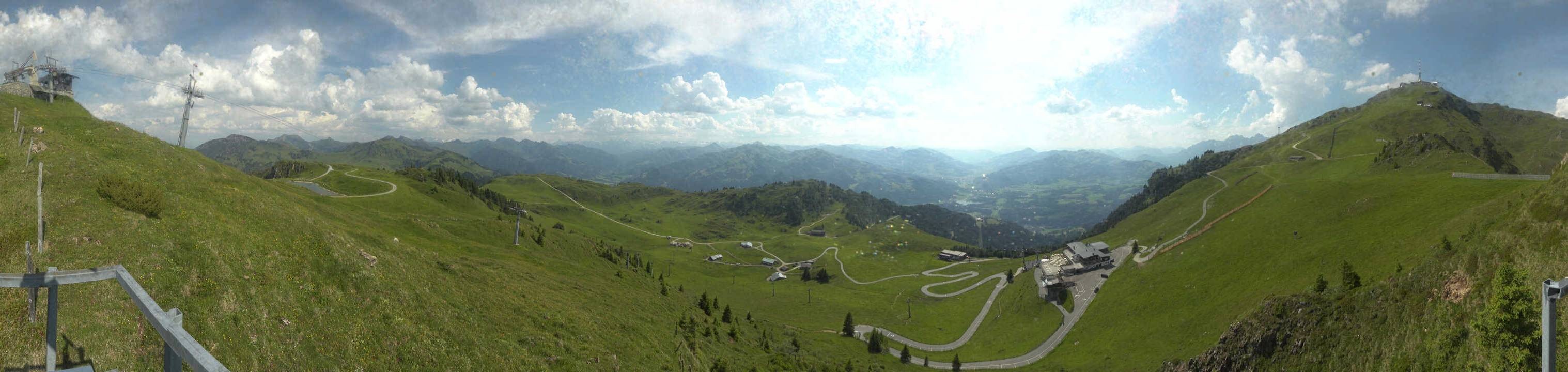 Archiv Foto Webcam Blick vom Kitzbüheler Hornköpfl