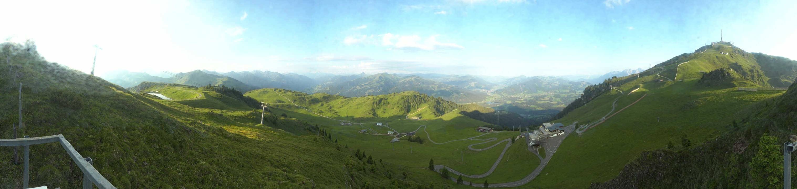 Archiv Foto Webcam Blick vom Kitzbüheler Hornköpfl