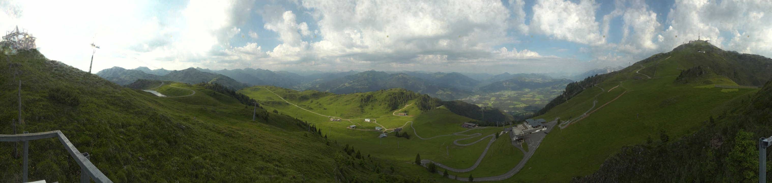 Archiv Foto Webcam Blick vom Kitzbüheler Hornköpfl