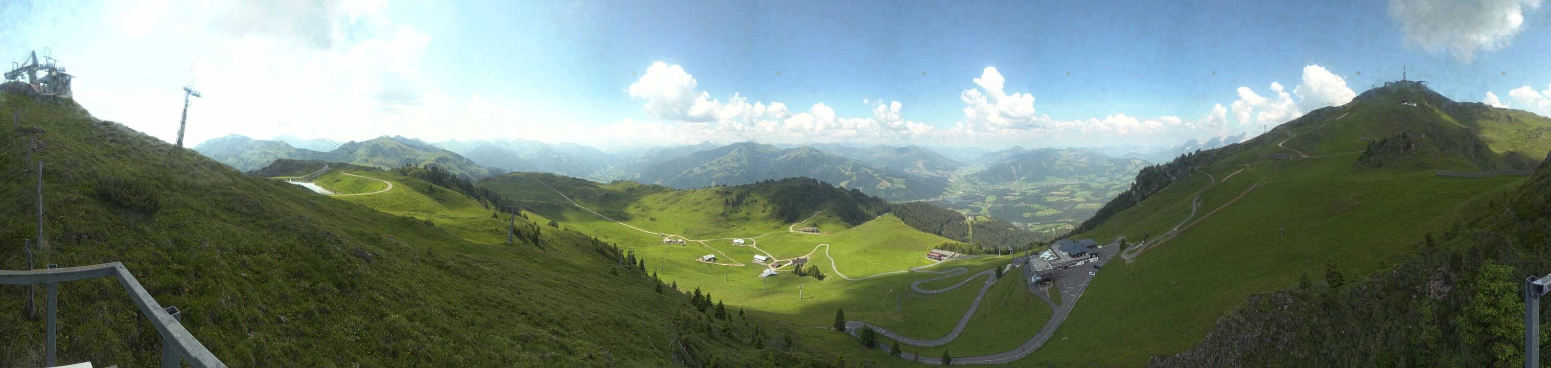 Archiv Foto Webcam Blick vom Kitzbüheler Hornköpfl