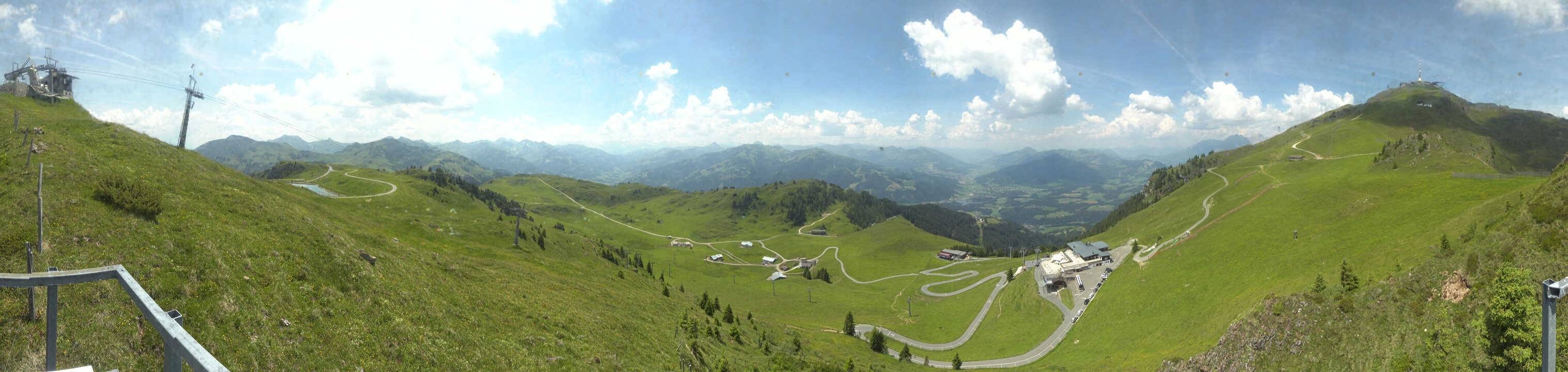 Archiv Foto Webcam Blick vom Kitzbüheler Hornköpfl